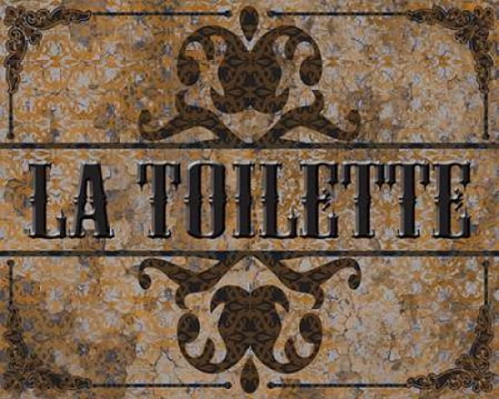 La Toilette - Gold Canvas Art - Lynn Garwood (24 x 30)