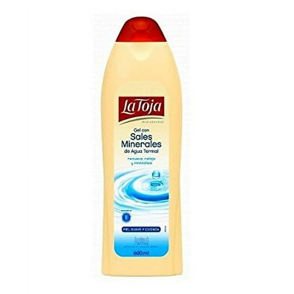 La Toja Shower Gel with Mineral Salts 500ml (pack of 2 )