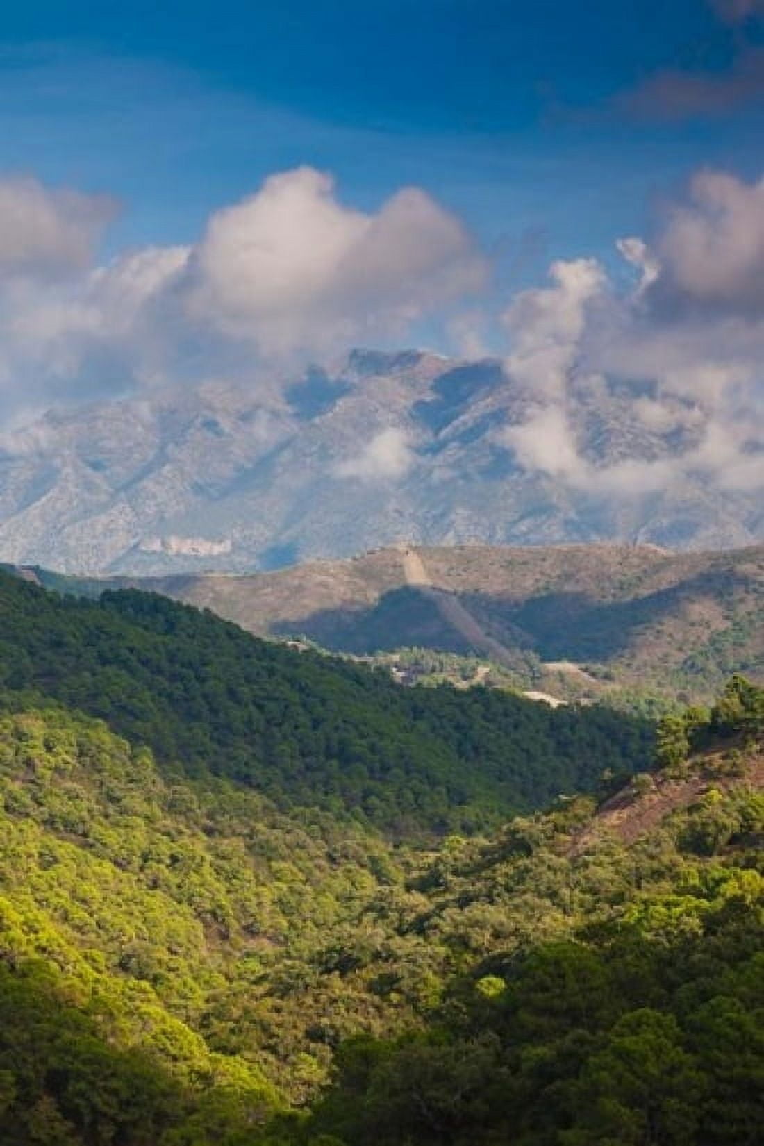 La Torresilla Mountain Malaga Province Spain Canvas Art - Walter Bibikow DanitaDelimont (18 x 24)