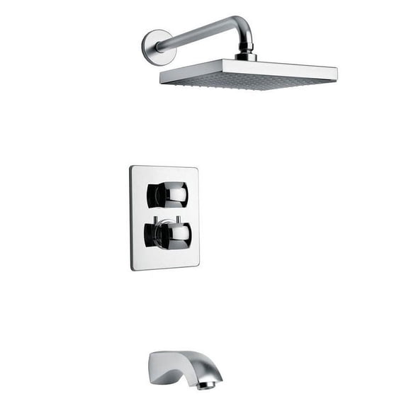 La Toscana Lady 89CR691TH Tub and Shower Faucet Set
