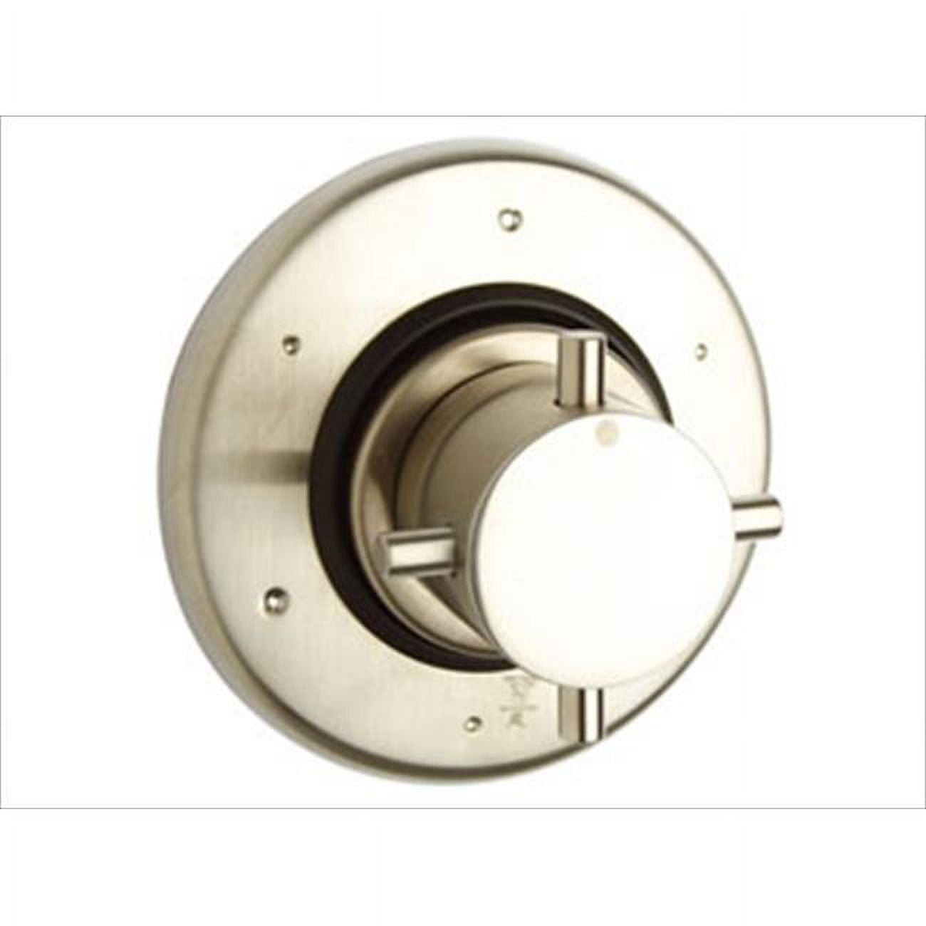 Brushed Nickel Wall-Mounted Shower Diverter Valve