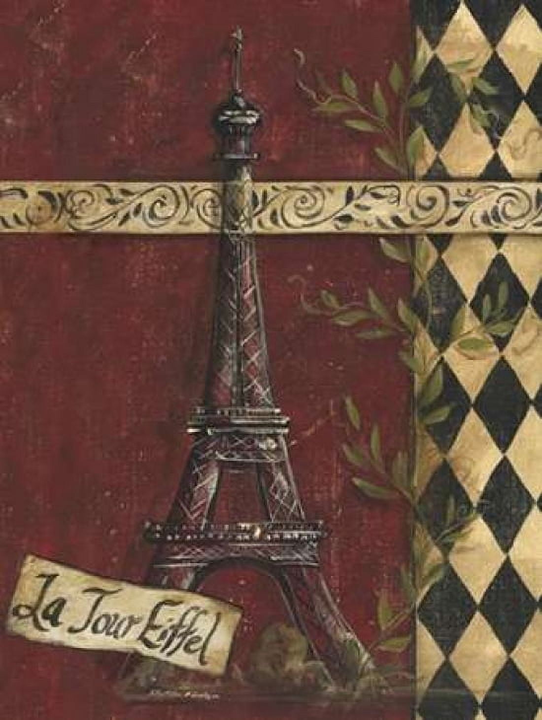 La Tour Eiffel Canvas Art - Kate McRostie (18 x 24)