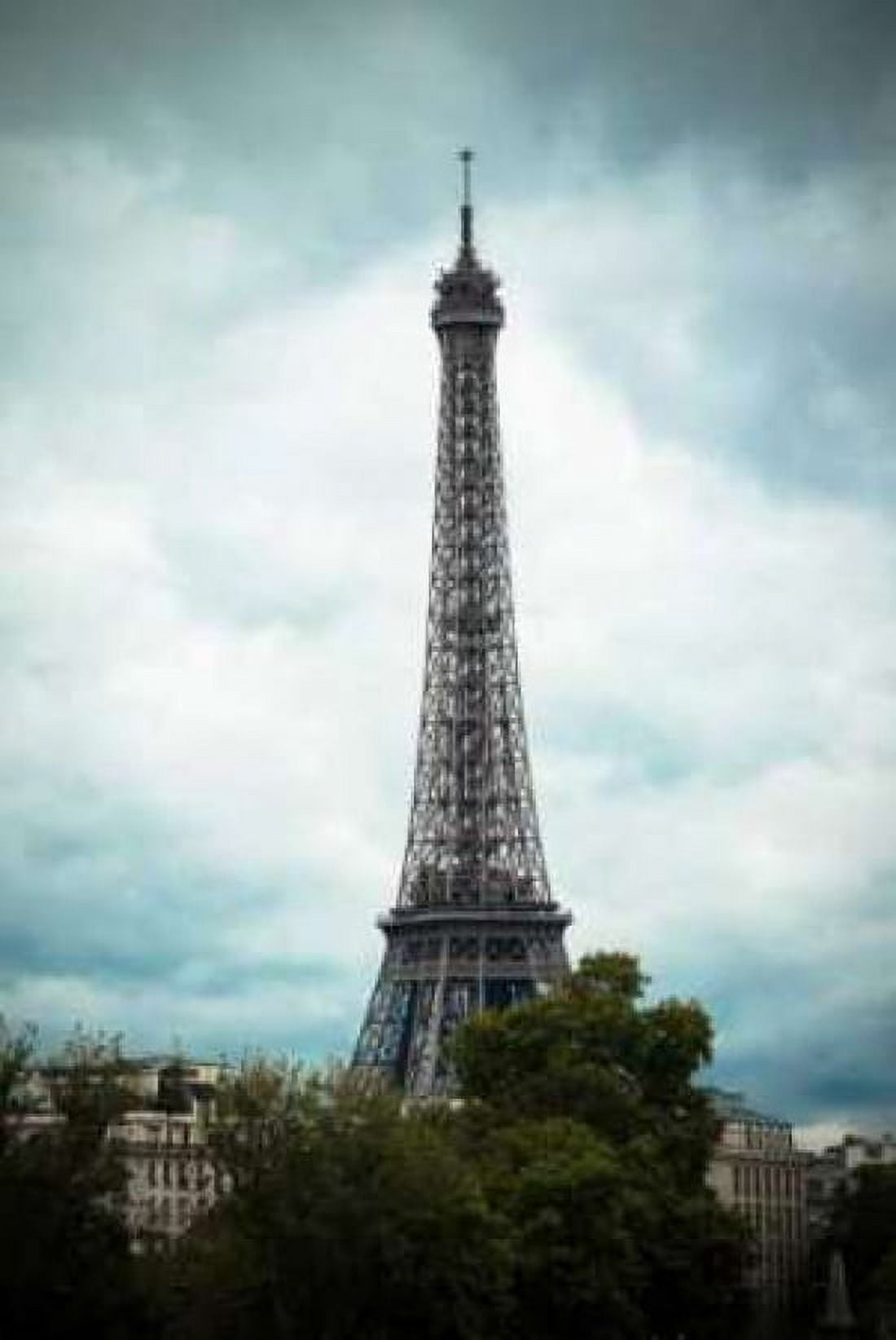 La Tour Eiffel III Canvas Art - Erin Berzel (12 x 18)
