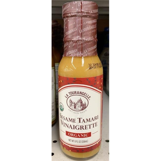 La Tourangelle 2202489 8 fl oz Organic Tamari Vinaigrette Sesame Oil