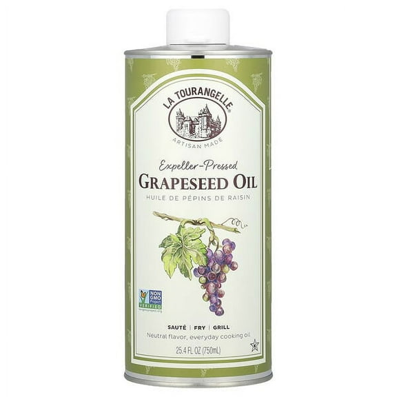 La Tourangelle, Expeller-Pressed Grapeseed Oil, 25.4 fl oz Pack of 3