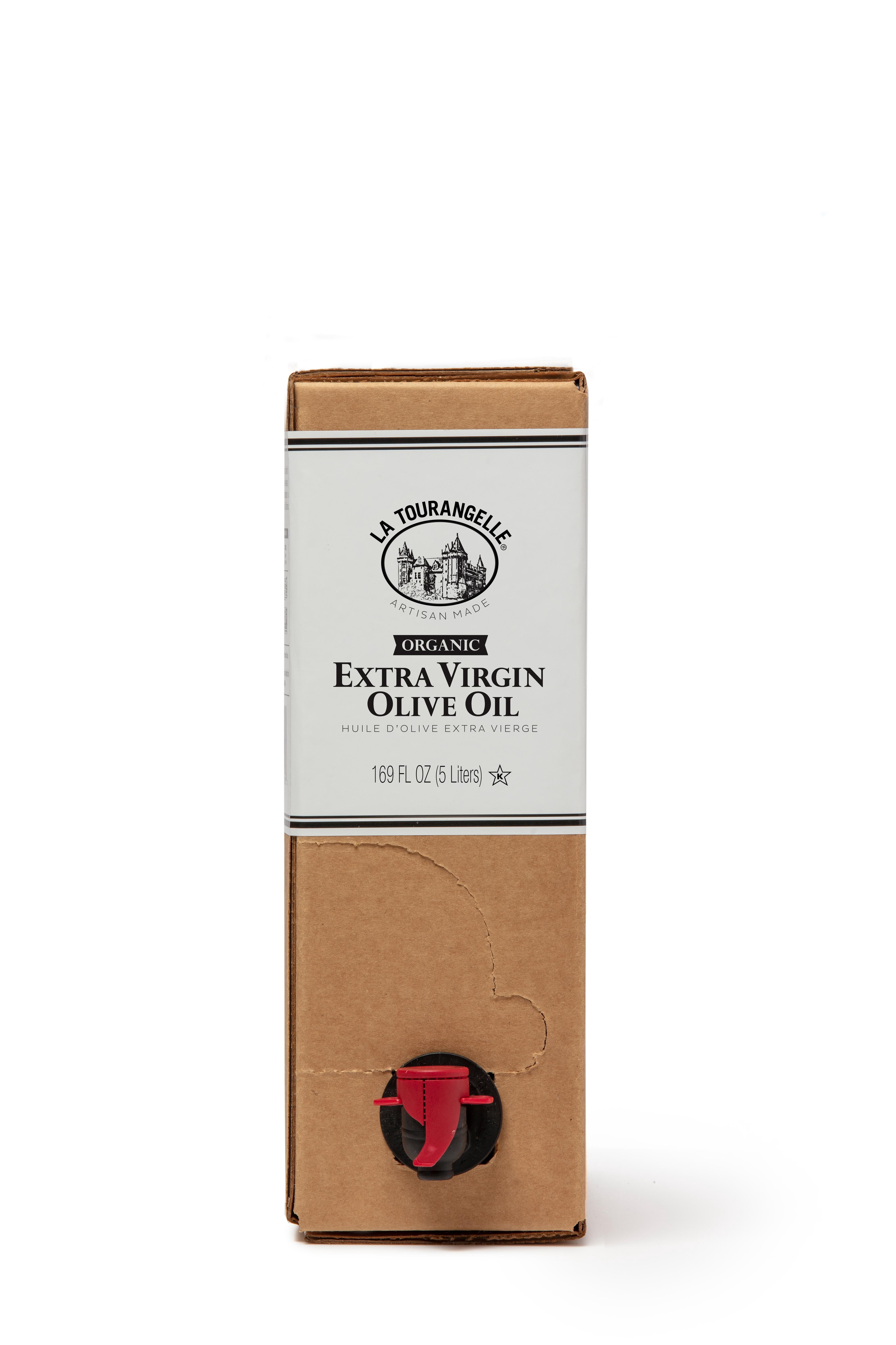 La Tourangelle Extra Virgin Olive Oil, 169 Fl Oz (5 Liters)