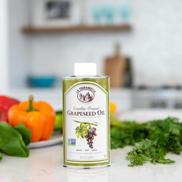 La Tourangelle Grapeseed Oil 16.9 fl oz Pack of 3