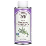 La Tourangelle, Infused Herbs De Provence Oil, Fresh Rosemary & Thyme, 8.45 fl oz (250 ml) Pack of 4