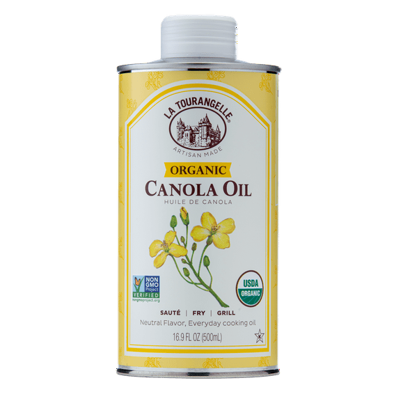 La Tourangelle Organic Canola Oil, 16.9 fl oz (500 ml)