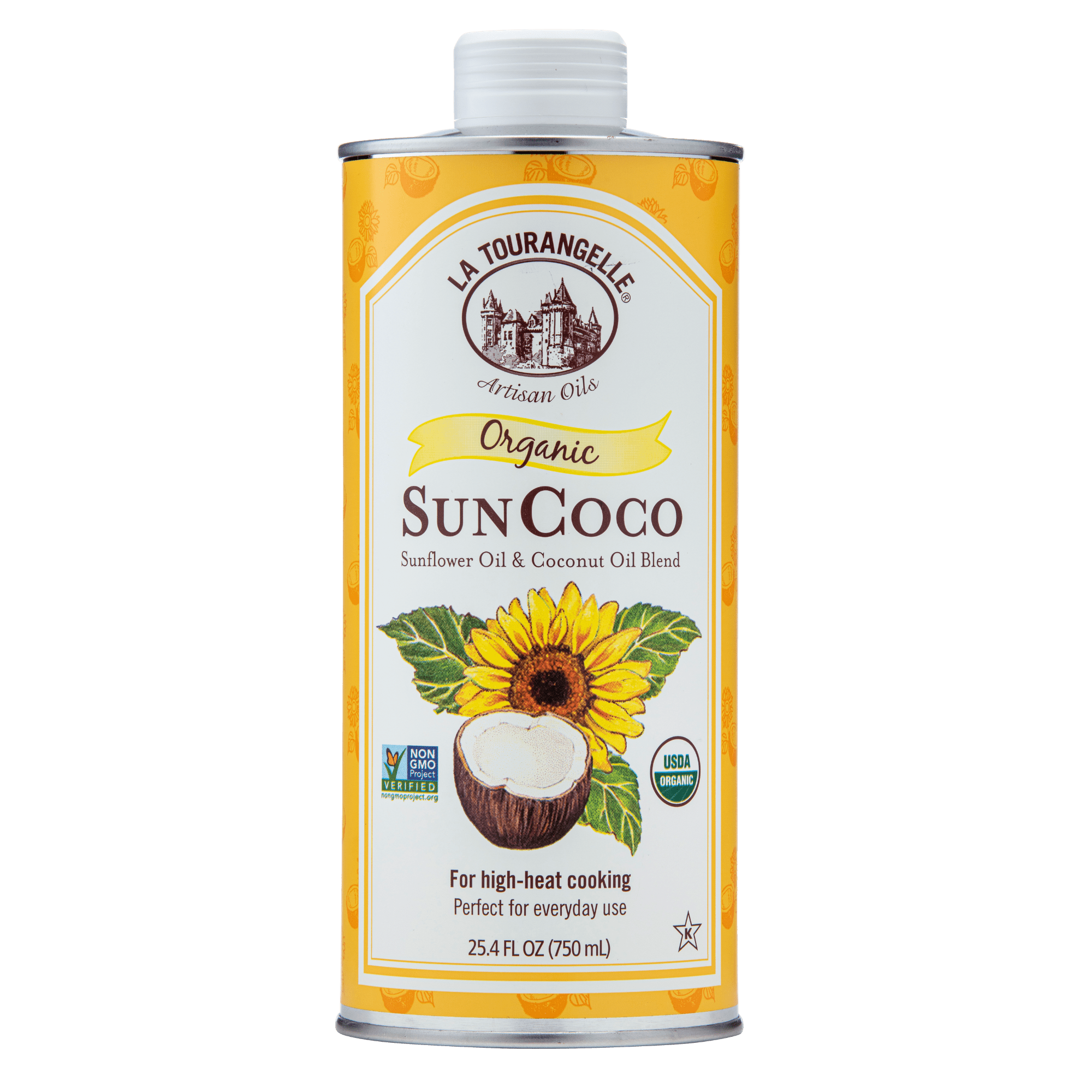 La Tourangelle Organic Sun Coco Oil, Sunflower and Coconut Blend