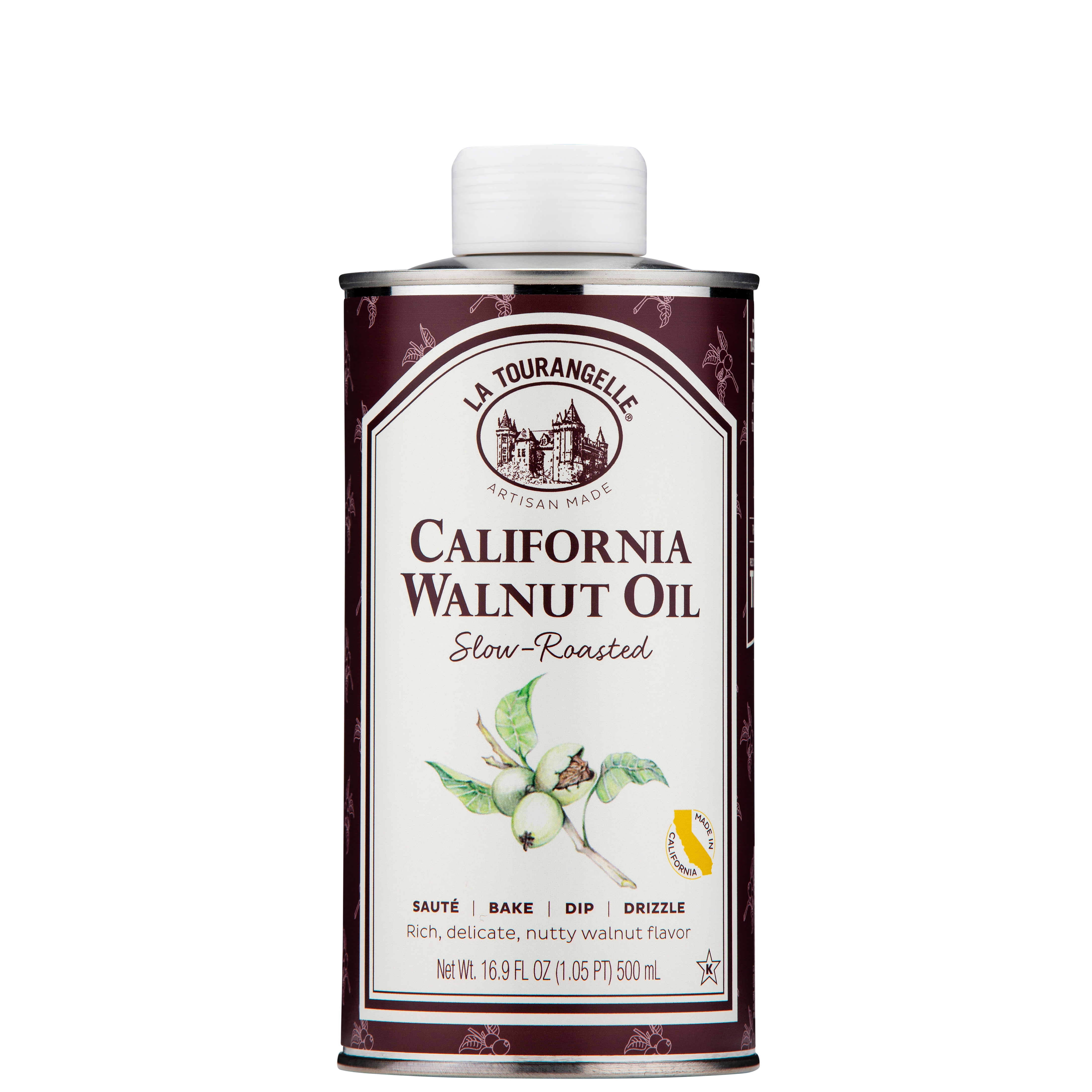 La Tourangelle Roasted Walnut Oil 16.9 fl oz - Walmart.com