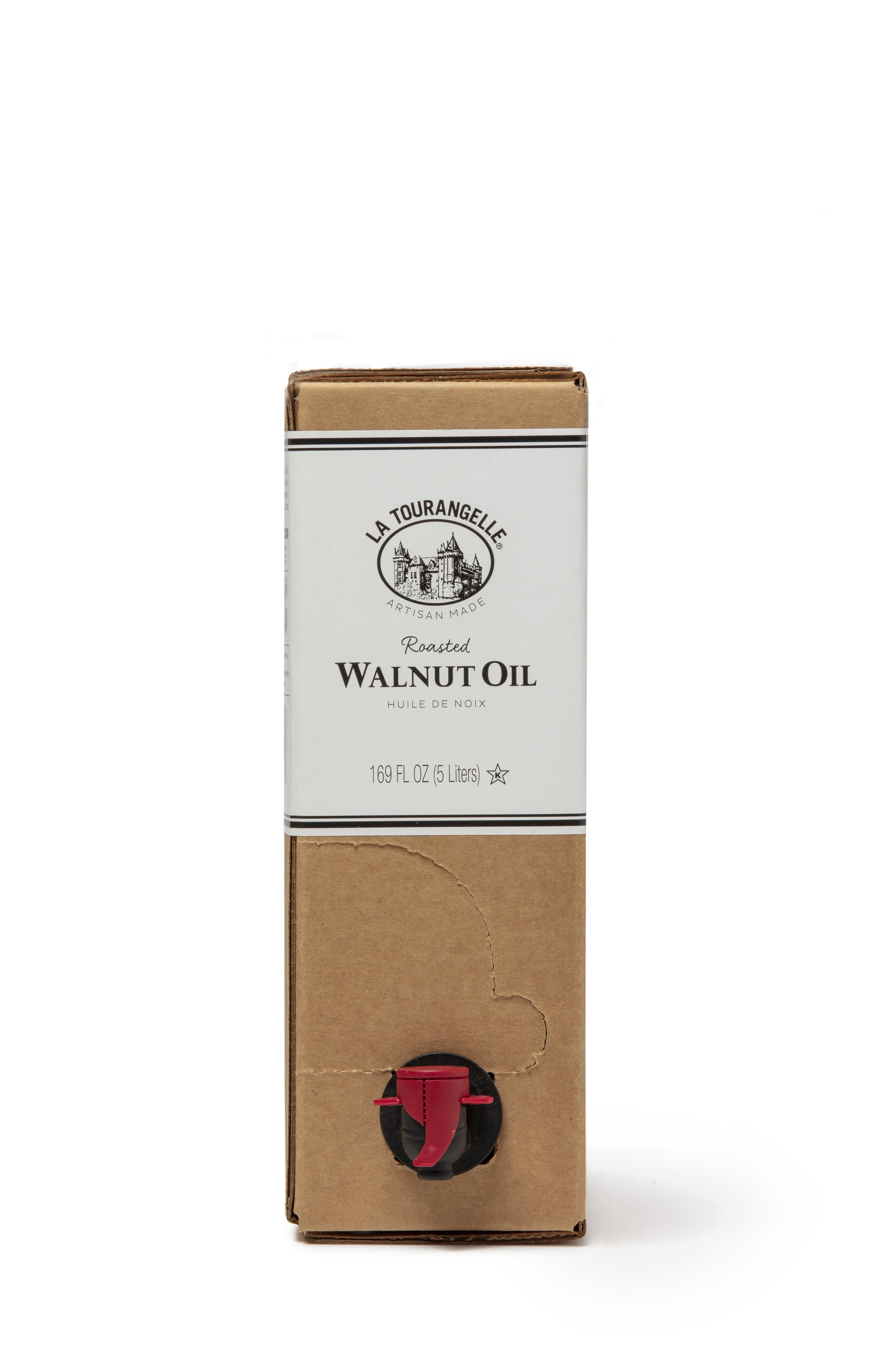 La Tourangelle Roasted Walnut Oil, 169 Fl Oz (5 Liters)