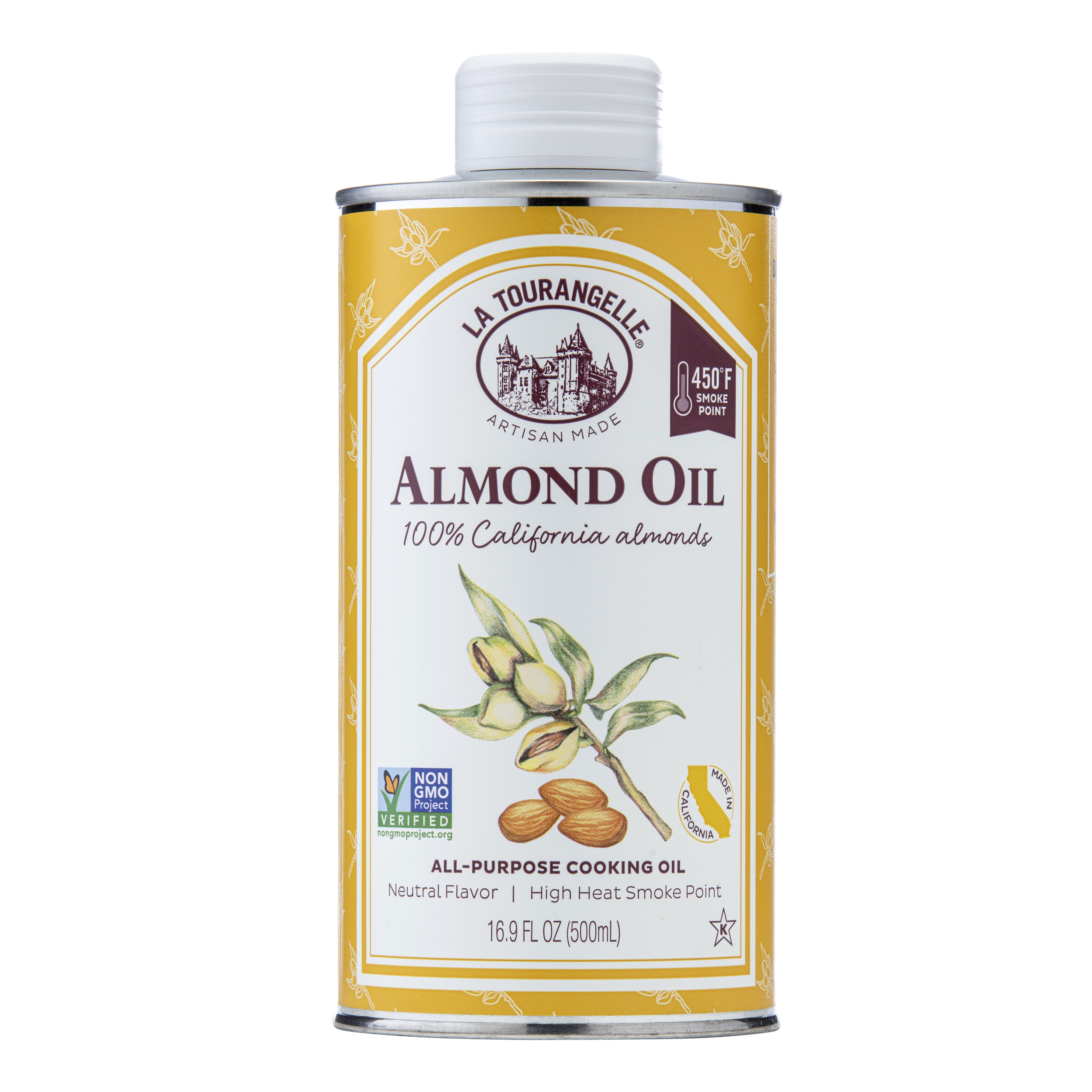 La Tourangelle Roasted Almond Oil - Case of 6 - 500 ml, 16.9 FO - Kroger