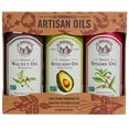 thumbnail image 1 of La Tourangelle, Favorites Trio of Oils - Roasted Walnut Oil, Avocado Oil, Toasted Sesame Oil, Gift Set, 8.45 oz (Set of 3), 1 of 8
