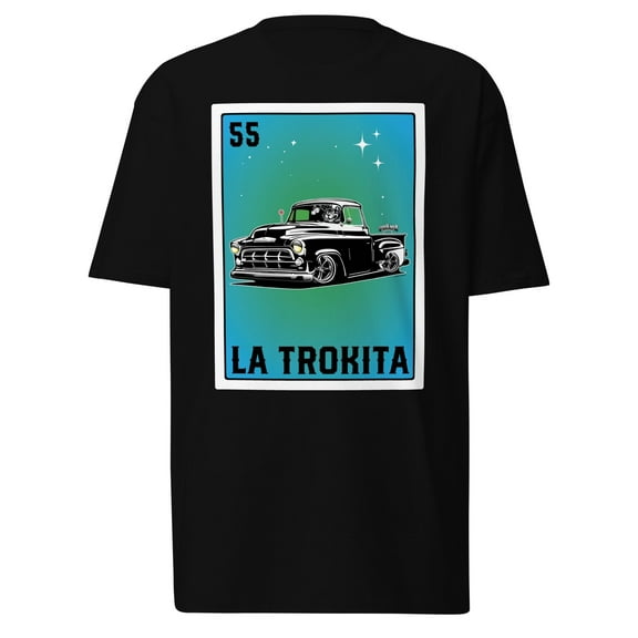 La Trokita Loter&iacute;a T-Shirt &ndash; Lowrider Style Chicano Tee for Car Meets & Cultural Pride