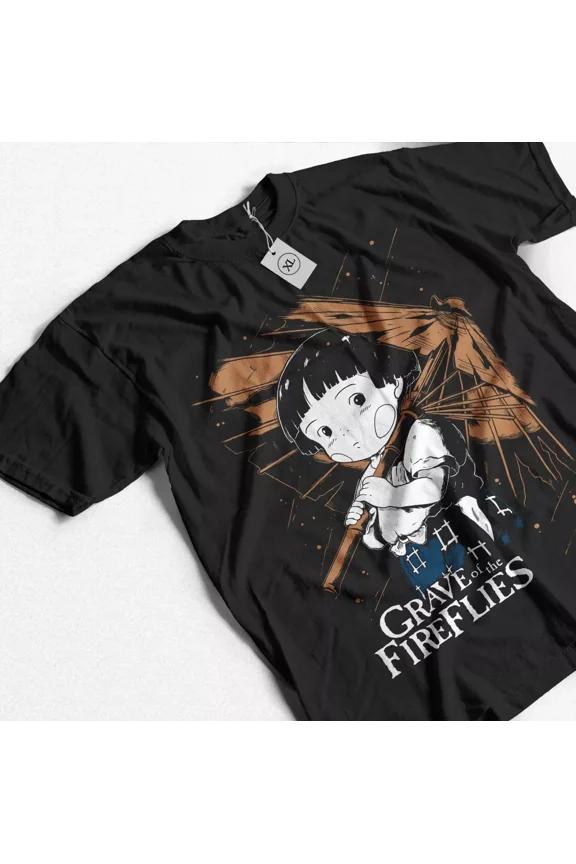 La Tumba De Las Luciernagas Japanese Movie T-shirt Anime Manga Shirt All Size | eBay