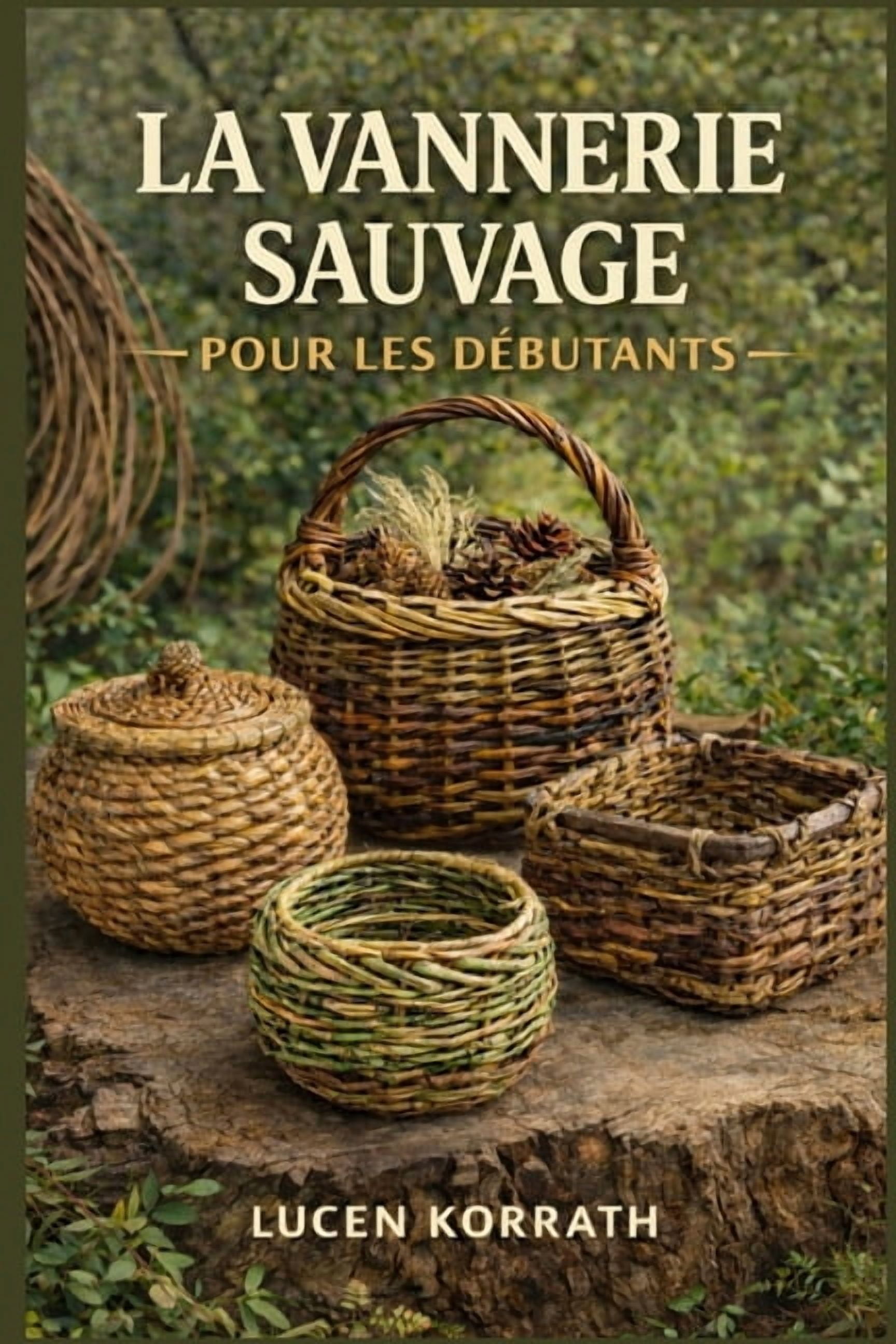 La Vannerie Sauvage Pour Les DÃ©butants: Apprenez Ã  ramasser, prÃ©parer et tresser des paniers avec du saule, des lianes, , (Paperback)
