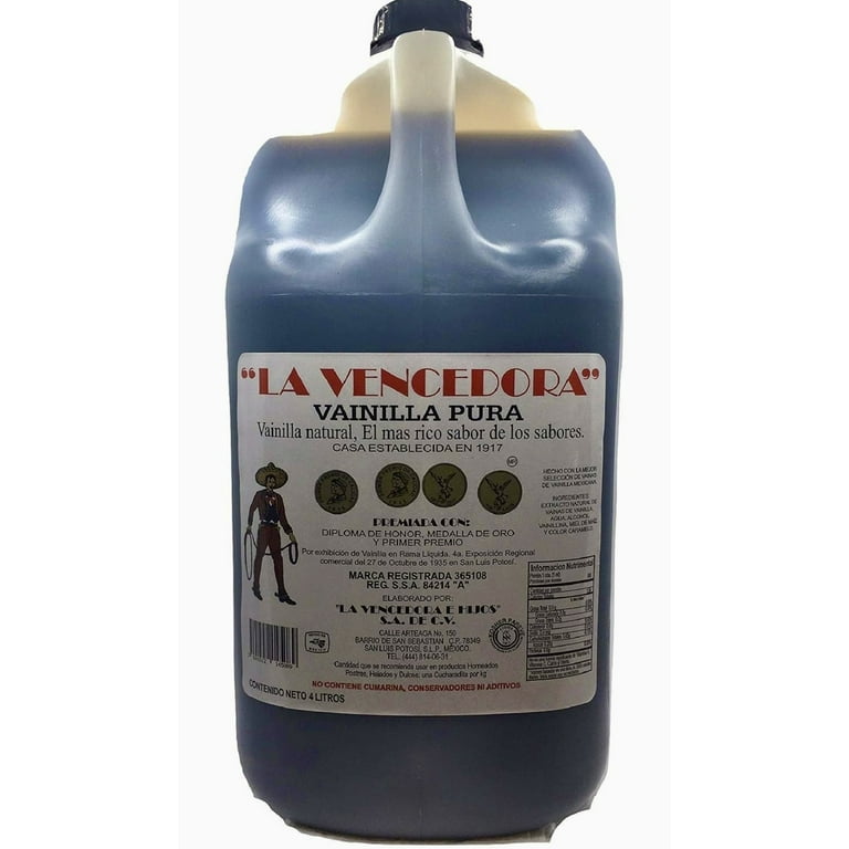 Vanilla　グッズ　即購入不可 La Vencedora Mexican Vanilla Gallon Pack of 4 - Walmart.com