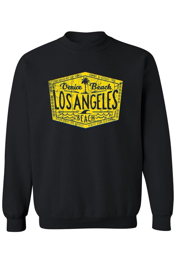 La Venice Beach Sweatshirt Men -Image by Shutterstock, Male Medium