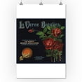 thumbnail image 1 of La Verne Beauties Brand - La Verne, California - Citrus Crate Label (24x36 Giclee Gallery Print, Wall Decor Travel Poster), 1 of 1