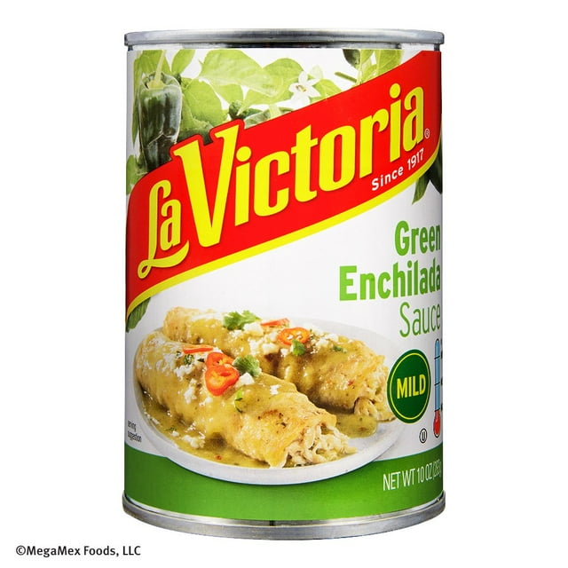 La Victoria Green Chile Enchilada Sauce Mild, 10 OZ