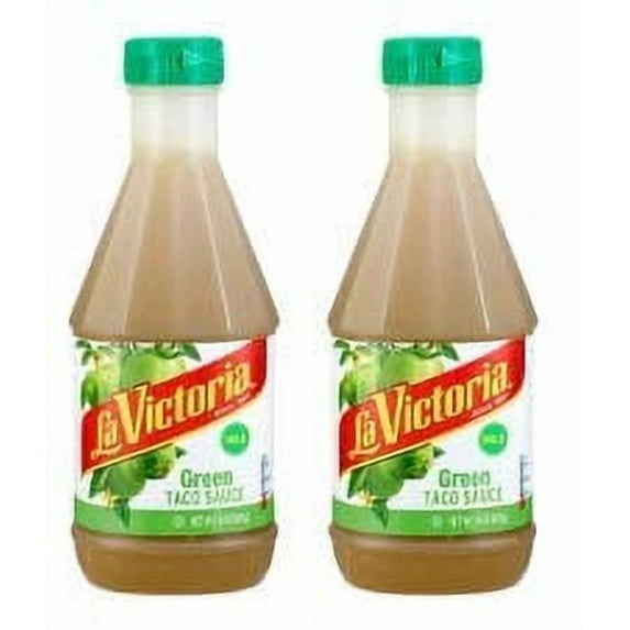 La Victoria Green Taco Sauce Mild, 15 Ounce (Pack of 2)