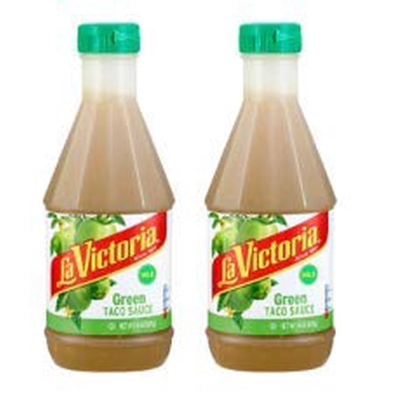 La Victoria Green Taco Sauce Mild, 15 Ounce (Pack of 2)