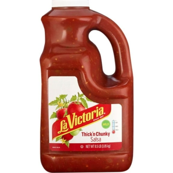La Victoria Mild Thick & Chunky Salsa , 136 Ounces, 4 Per Case