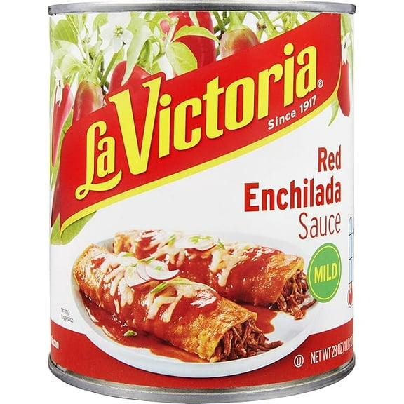 La Victoria Red Enchilada Sauce Traditional, Mild, 28 oz( Pack of 2 )