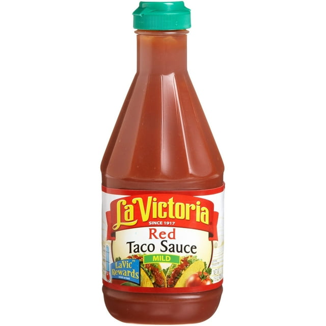 La Victoria Red Taco Sauce, Mild, 15 Ounce