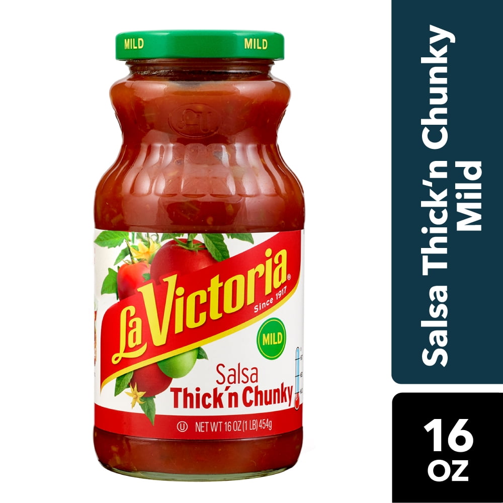 La Victoria Thick And Chunky Salsa, Mild, 16 Oz - Walmart.com