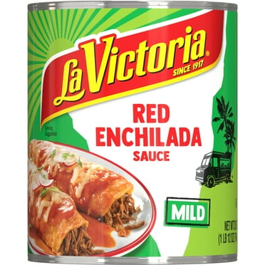 La Victoria Traditional Red Enchilada Liquid Sauce Mild, 28 oz
