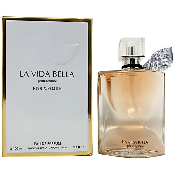 La Vida Bella by Fragrance Couture Box for Women 3.4 Oz Eau De Parfum Spray
