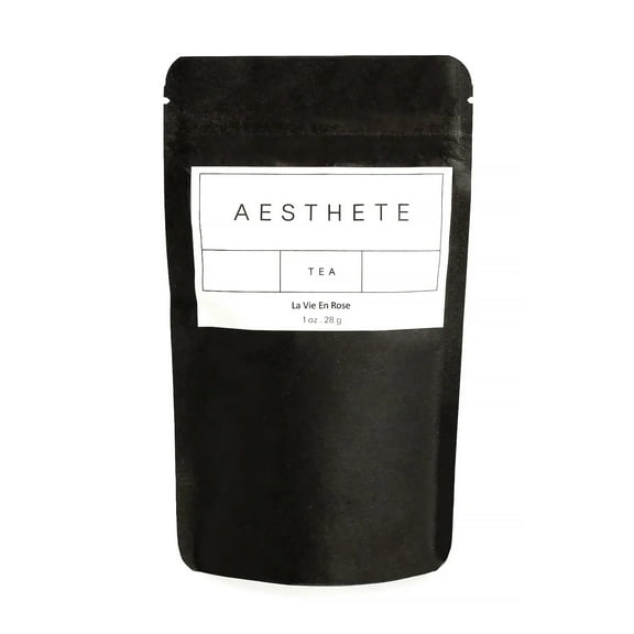 La Vie En Rose Herbal Blend Tea | Tulsi Rose Caraway Fennel | Organic