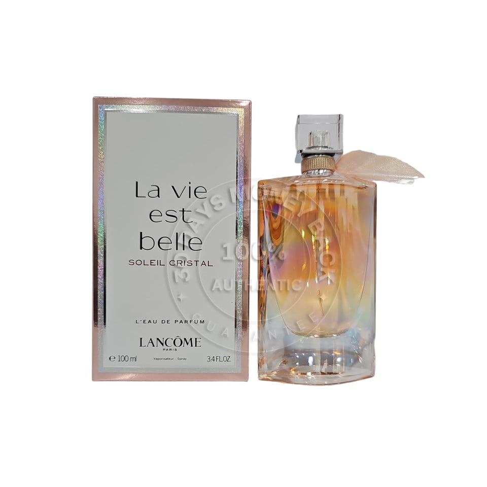 La Vie Est Belle Soleil Cristal Eau de Parfum 3.4 oz Walmart