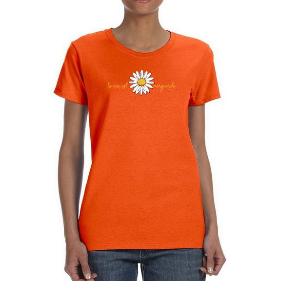 La Vie Est Marguerita T-Shirt Women -Image by Shutterstock, Female x-Large