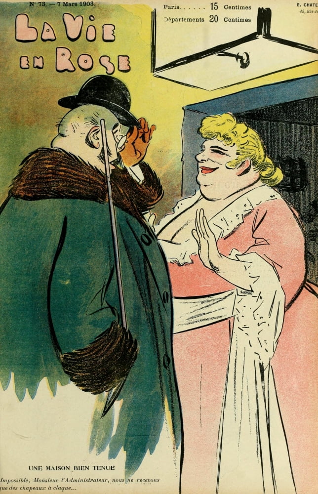 La Vie en Rose 7th March 1903 Canvas Art - Unknown (24 x 36)