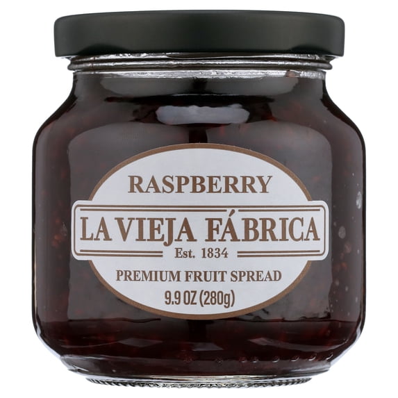 La Vieja Fabrica Fruit Spread Raspberry 9.9 oz Jar