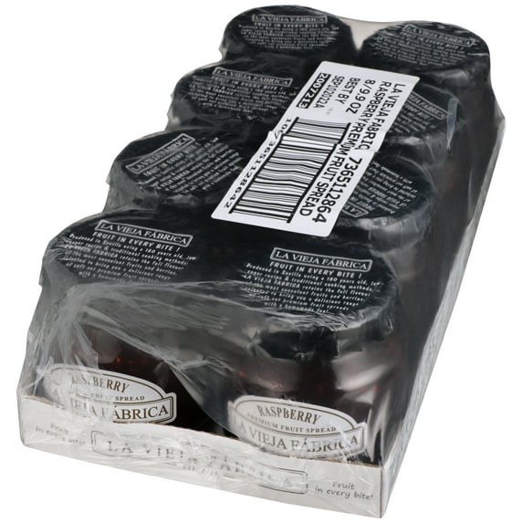 La Vieja Fabrica Premium Raspberry Fruit Spread 8pk case (9.9oz each)