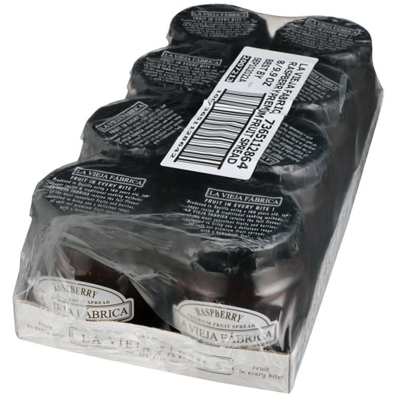 La Vieja Fabrica Premium Raspberry Fruit Spread 8pk case (9.9oz each)
