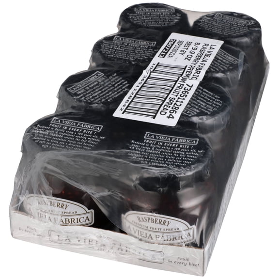 La Vieja Fabrica Premium Raspberry Fruit Spread 8pk case (9.9oz each)