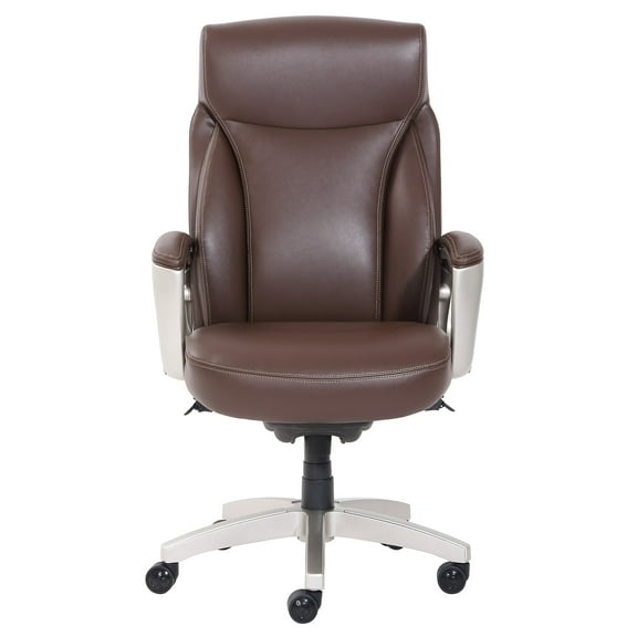 La-Z-Boy Arcadian Bonded Leather Executive Chair Brown 2/Pack 60008VS