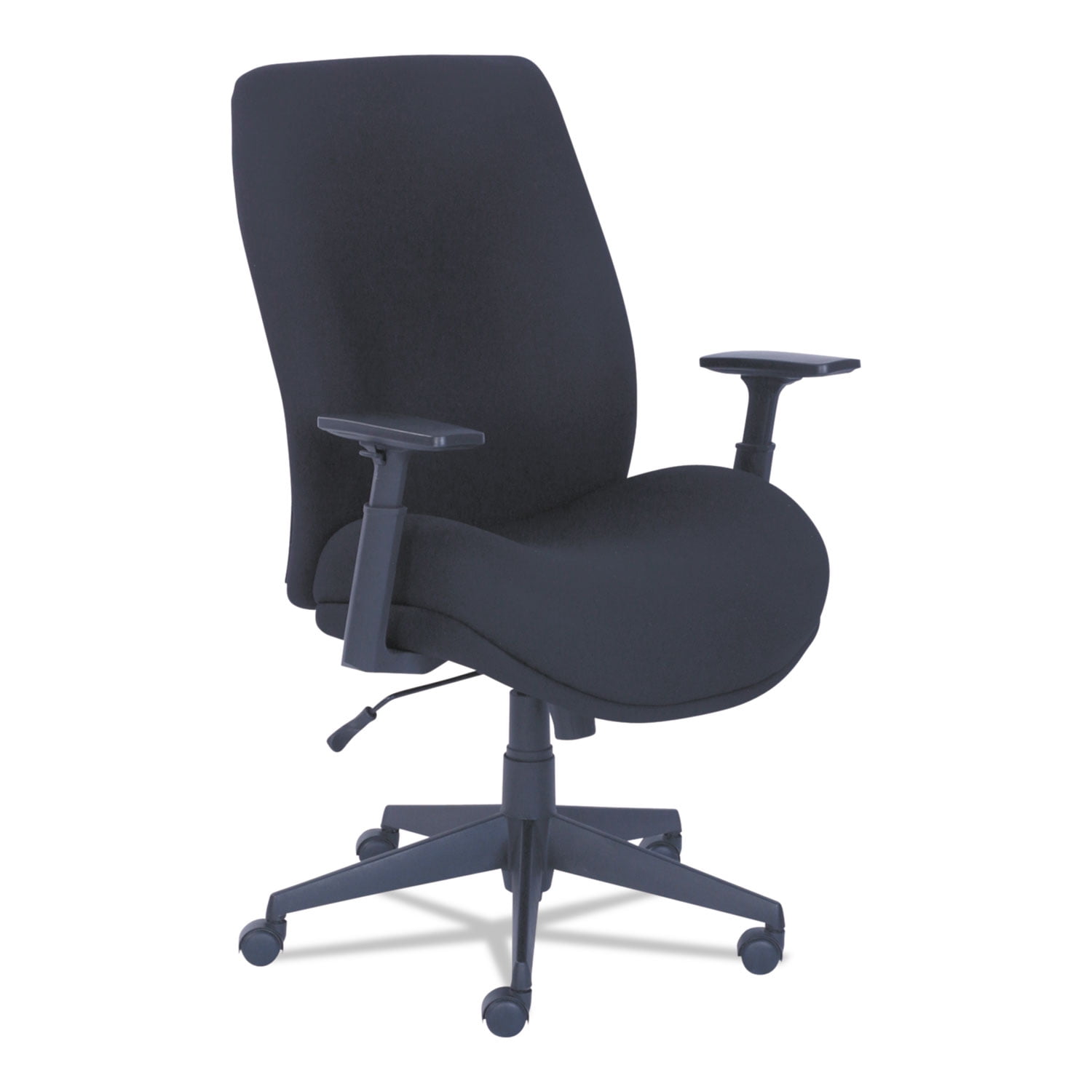 Black Adjustable Mesh Mid-Back Swivel Task Chair