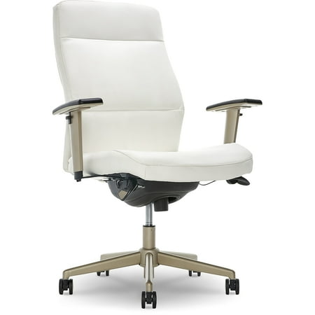 La-Z-Boy - Baylor Modern Bonded Leather Executive Chair - White