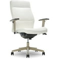 thumbnail image 1 of La-Z-Boy Baylor Modern Executive Office Chair White Bonded Leather, 1 of 9