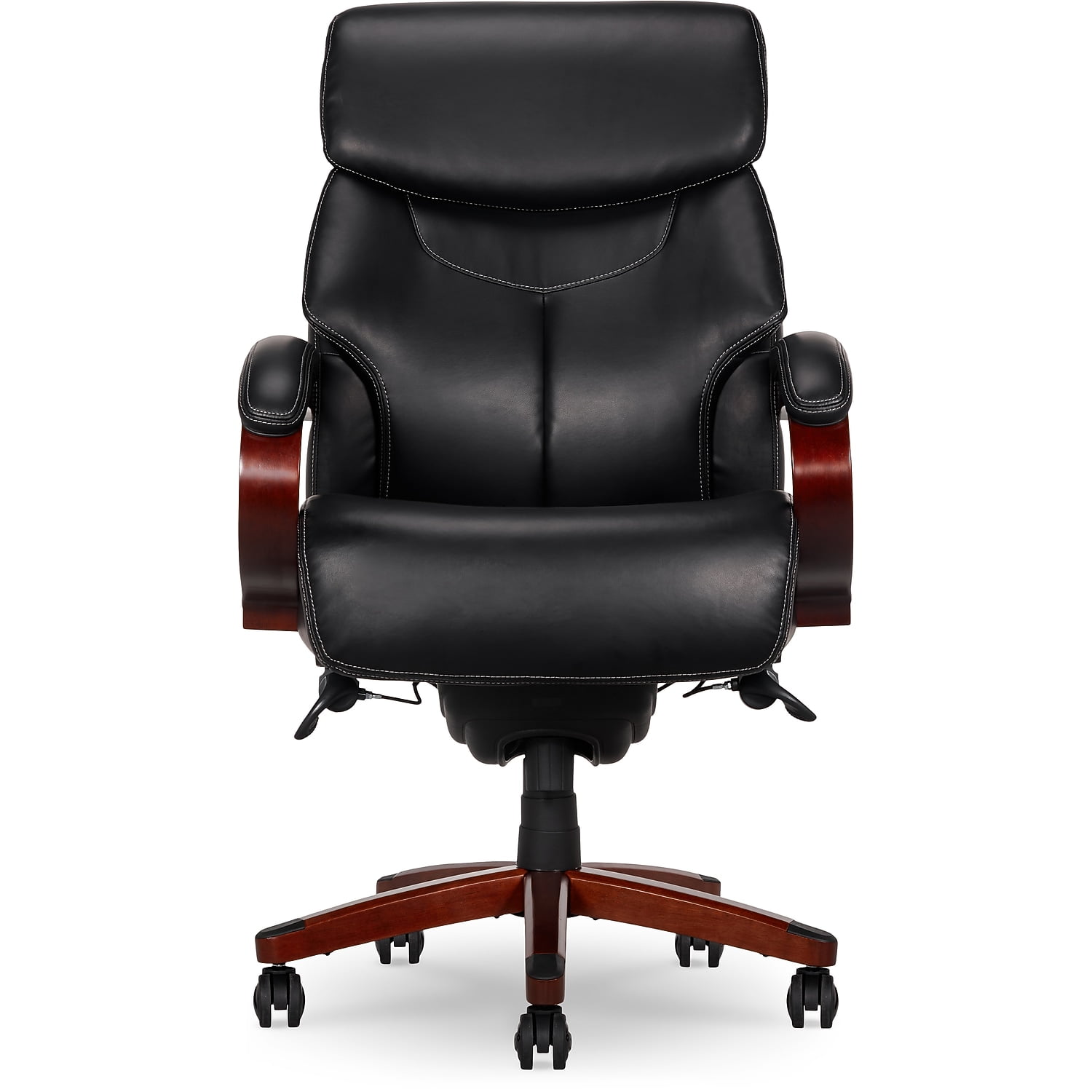 La-Z-Boy Bradley Bonded Leather Executive Chair Black (46089-CC)