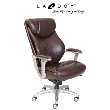 La-Z-Boy - Air Bonded Leather Executive Chair - Coffee Brown