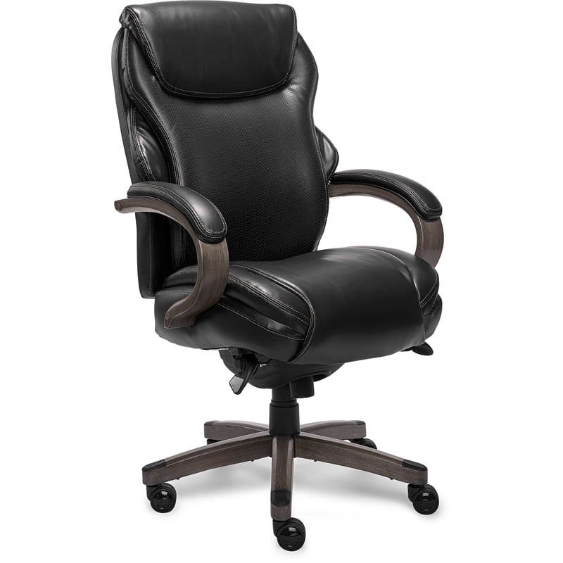 LaZBoy Hyland Executive Office Chair with AIR Technology Jet Black