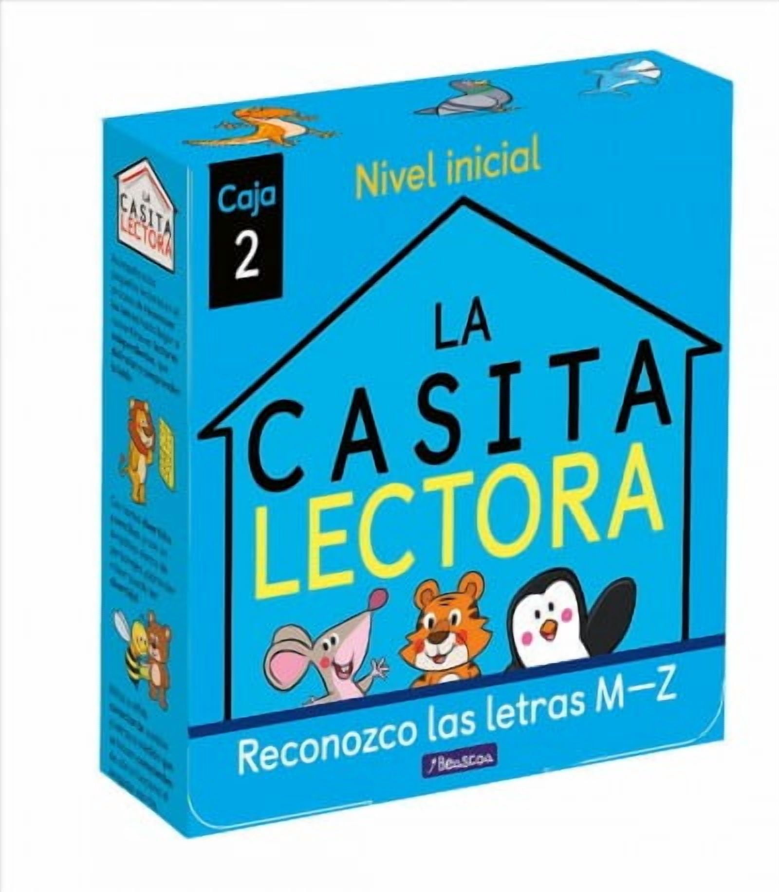 Reading Letras Phonics in Spanish - La Casita Lectora Caja 2: Reconozco Las Letras M-Z ...