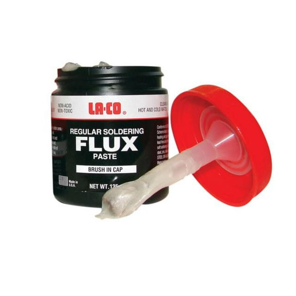 La-co - 22195 Regular Soldering Flux Brush In Cap 125g